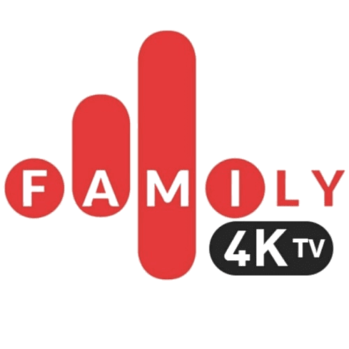 Family 4K Player logo for ultra HD family entertainment.