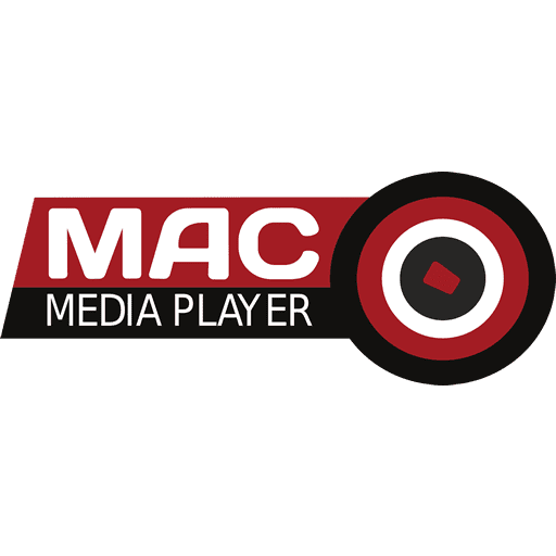 MAC Media Player logo for universal digital media.